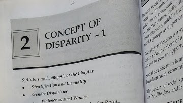 ||FYB.COM SEM-1 ||FOUNDATION COURSE||CHAPTER 2|| CONCEPT OF DISPARITY-1||MANAN PRAKASHAN|| #FC#B.COM