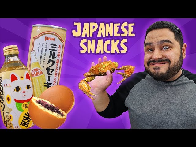 PROBANDO SNACKS JAPONESES #2 | EL GUZII | El Guzii