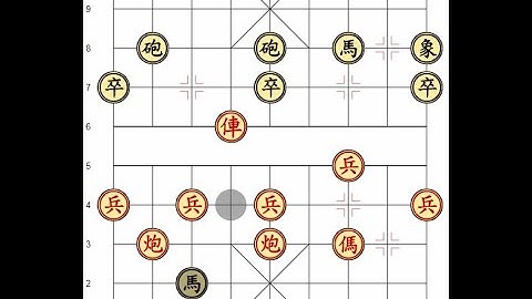 Xiangqi Basic Opening - Same Direction Cannon