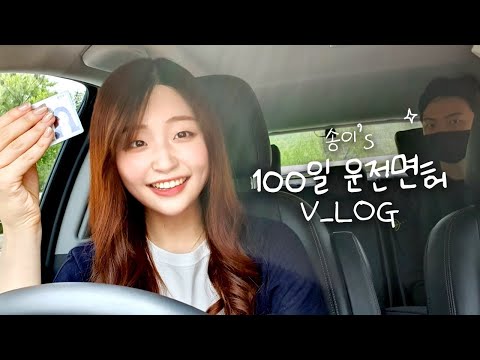100일간의 운전면허 취득기 | 필기, 기능 100점, 재시험, 캠퍼스투어, 스튜디오샤