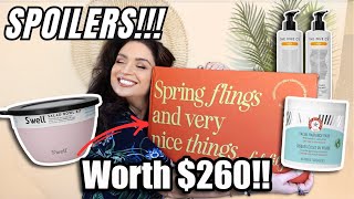 *SPOILERS* UNBOXING THE NEW FABFITFUN 2024 SPRING BOX WORTH $260! ALL 6 OPTIONS