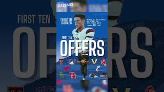 2028 Waller QB Tristin 'TK' catches us up on his recruitment from Tennessee, Houston & more! #short