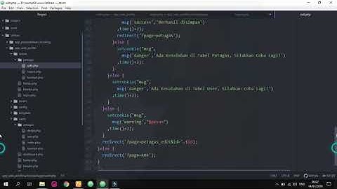 Cara Mudah Membuat Aplikasi Web Company Profile Sederhana di PHP - Bagian 10 Hapus Data