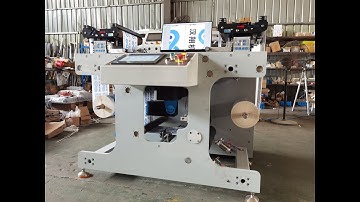 label rewinder label inspection machine