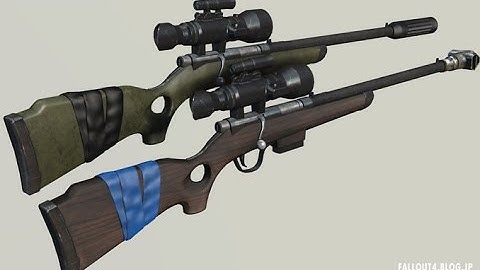 fallout4.blog.jp MOD Review - Varmint Rifle - The Return by asXas