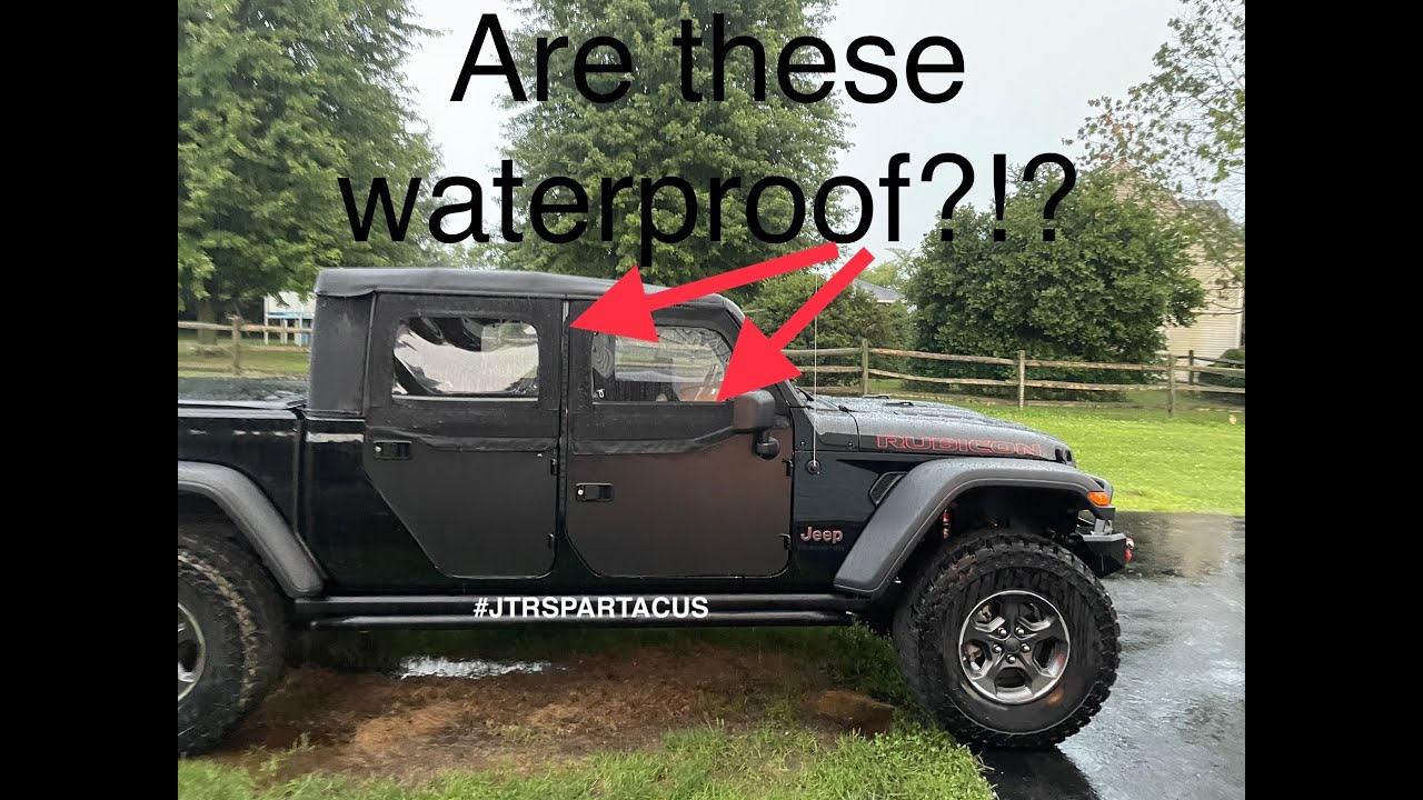 Are Bestop Element Enclosures Waterproof in Jeep Gladiator?? YouTube