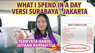 WHAT I SPEND IN A DAY || NAIK MOBIL SURABAYA - JAKARTA HABIS BERAPA DUIT ?!!