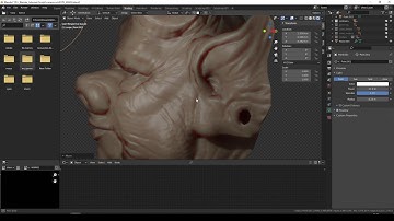 CentPorcus - Making of - BAKE NormalMap test