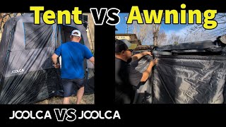 Shower Setup FACEOFF | Installed @Joolca Double Awning | BETTER than the Joolca Ensuite?