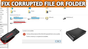 How to||Fix the File or directory is corrupted or unreadable on USB or Hard disk||PROBLEM sloved