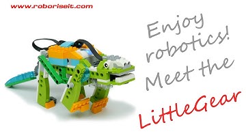 Meet the LittleGear! WeDo 2.0 robot