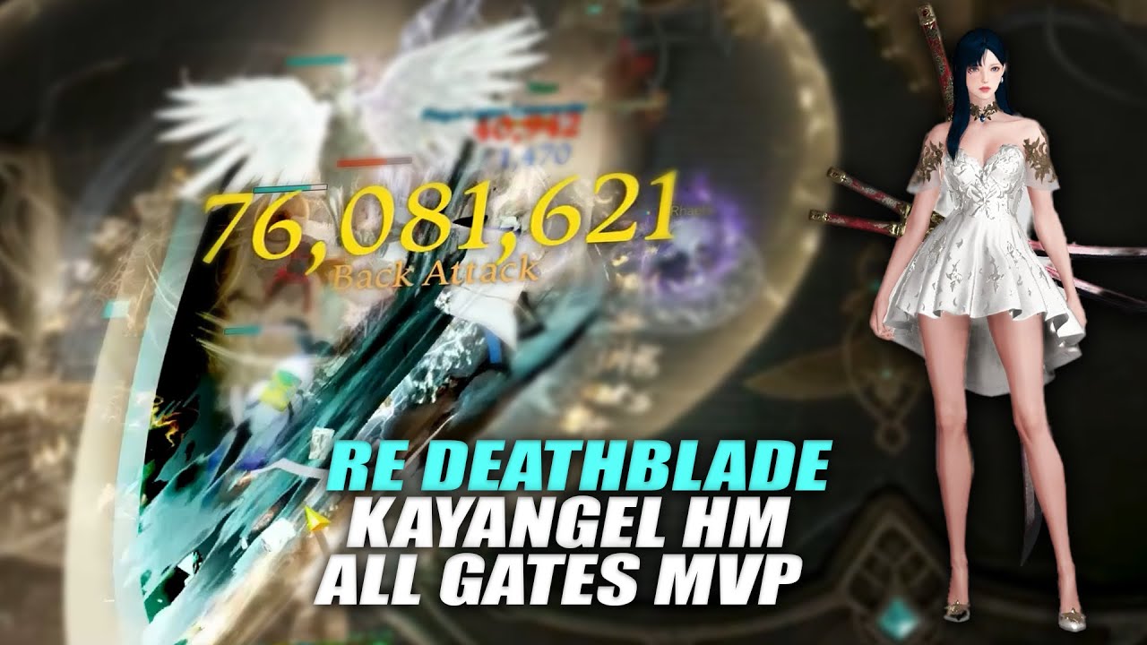 1582 Remaining DEATHBLADE Kayangel Hard MVP (%48-41) | Lost Ark: PvE 로스트아크