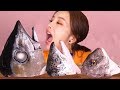 [Mukbang] 생선머리특집! 참치, 연어, 도미 머리 먹방🐟Amazing! Salmon, Tuna, Sea Bream Only Head Sashimi Eatingshow