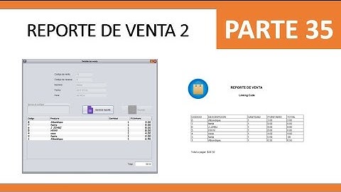 Sistema de reserva para restaurante en Java y MySQL Parte 35 - REPORTE DE VENTA 2