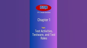ISTQB CTFL 2024 Test Activities, Testware, and Test Roles Quiz 🧠 | MCQ Challenge | Software Testing