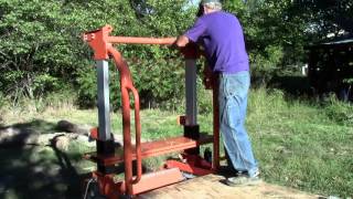 The A, B, C's of assembling your LumberPro HD36 carriage & sawhead