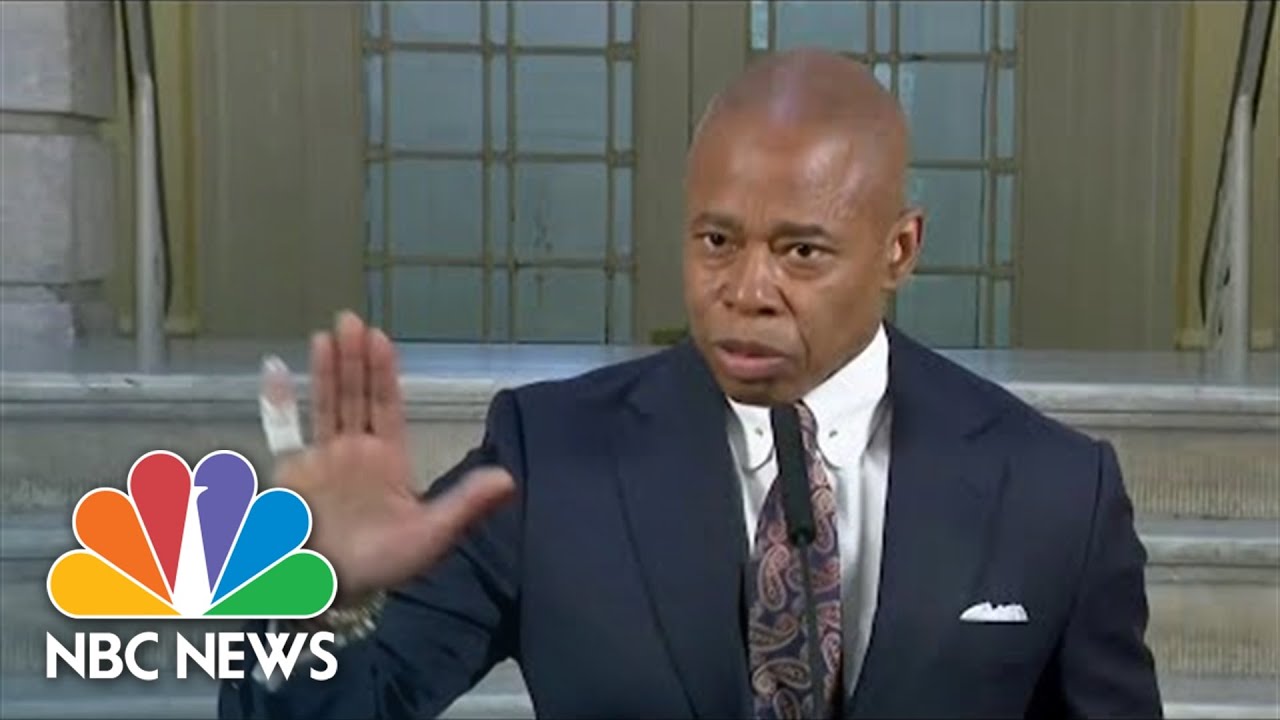 NYC Employee Fired After Crashing Mayor Adams' Press Conference