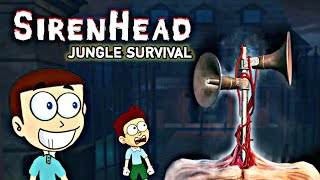 Siren Head The Jungle Survival - Android Game | Shiva and Kanzo Gameplay