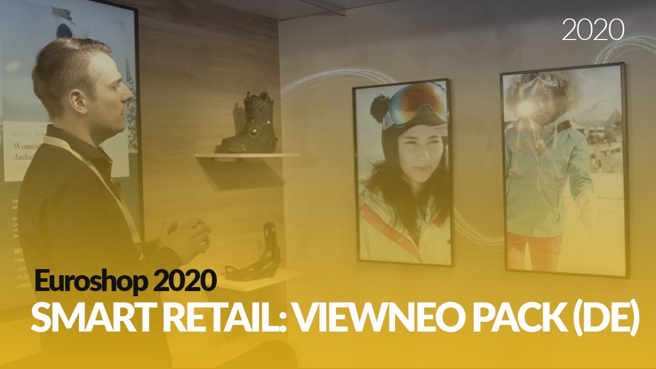 Gewichtssensoren für ein Digitales Einkauserlebnis / viewneo @Euroshop2020