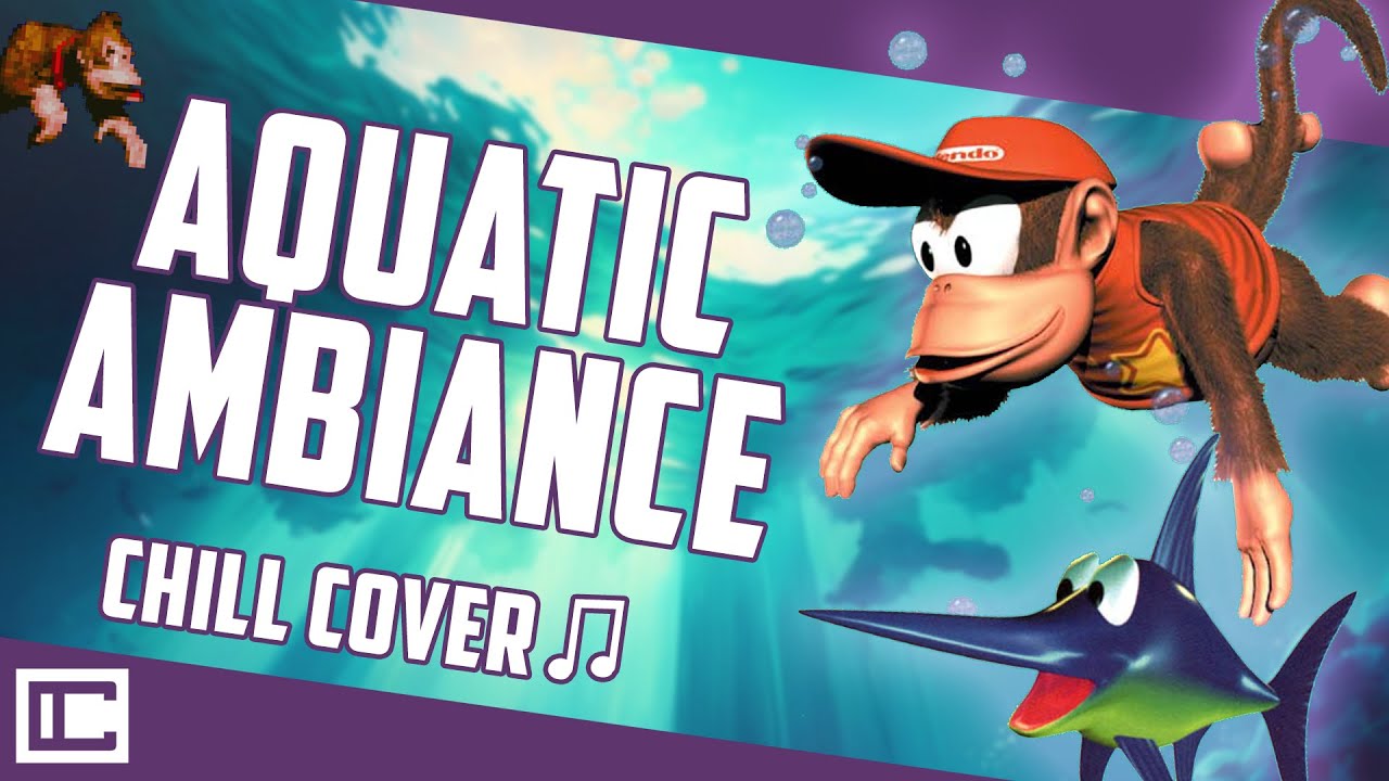 AQUATIC AMBIANCE from Donkey Kong but it's EVEN MORE CHILL
