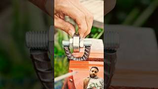 Make a wrench from old bearings #tools  #shortfeed