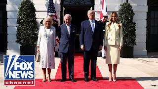 Trump, first lady welcome King Charles III, Queen Camilla to White House screenshot 3