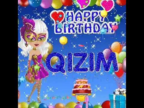 Ad günün mübarək qızım adlı happy birthday