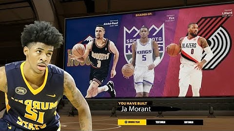 THIS *3PT SHOT CREATOR* JA MORANT BUILD IS THE BEST PG BUILD IN NBA 2K23