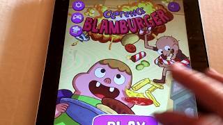 Clarence Blamburger Game Review - Cartoon Network Video Game App Ipad Iphone Gameplay screenshot 5