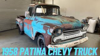 1958 Chevy Short Bed Step Side Barn Find (Craigslist Gem)