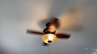Ceiling fans in my house running on all speeds