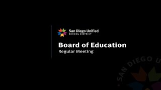 San Diego Unified School District, Board Meeting June 20th, 2023
