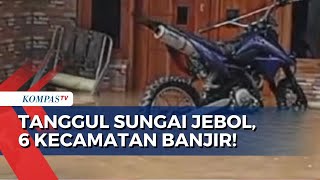 Sungai Pemali Meluap, 6 Kecamatan di Brebes Terendam Banjir!
