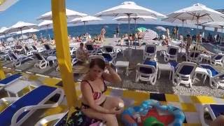 пляжи ялты видео