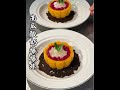 Pumpkin yogurt with popping pearls makes delicious, beautiful #creative cuisine
