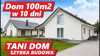 Budowa Domu 100m2 W 10 Dni Tani Dom Z Plyt Drewnianych Osb Szybka Budowa Domu Modulowego Youtube