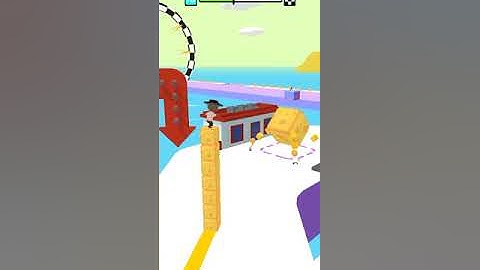 Cube surfer Gameplay Walkthrough All Levels ios Android #shorts