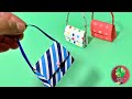 【折り紙】ハンドバッグの折り方　かわいい・女の子向け　Origami Handbag instructions / fukuoriroom