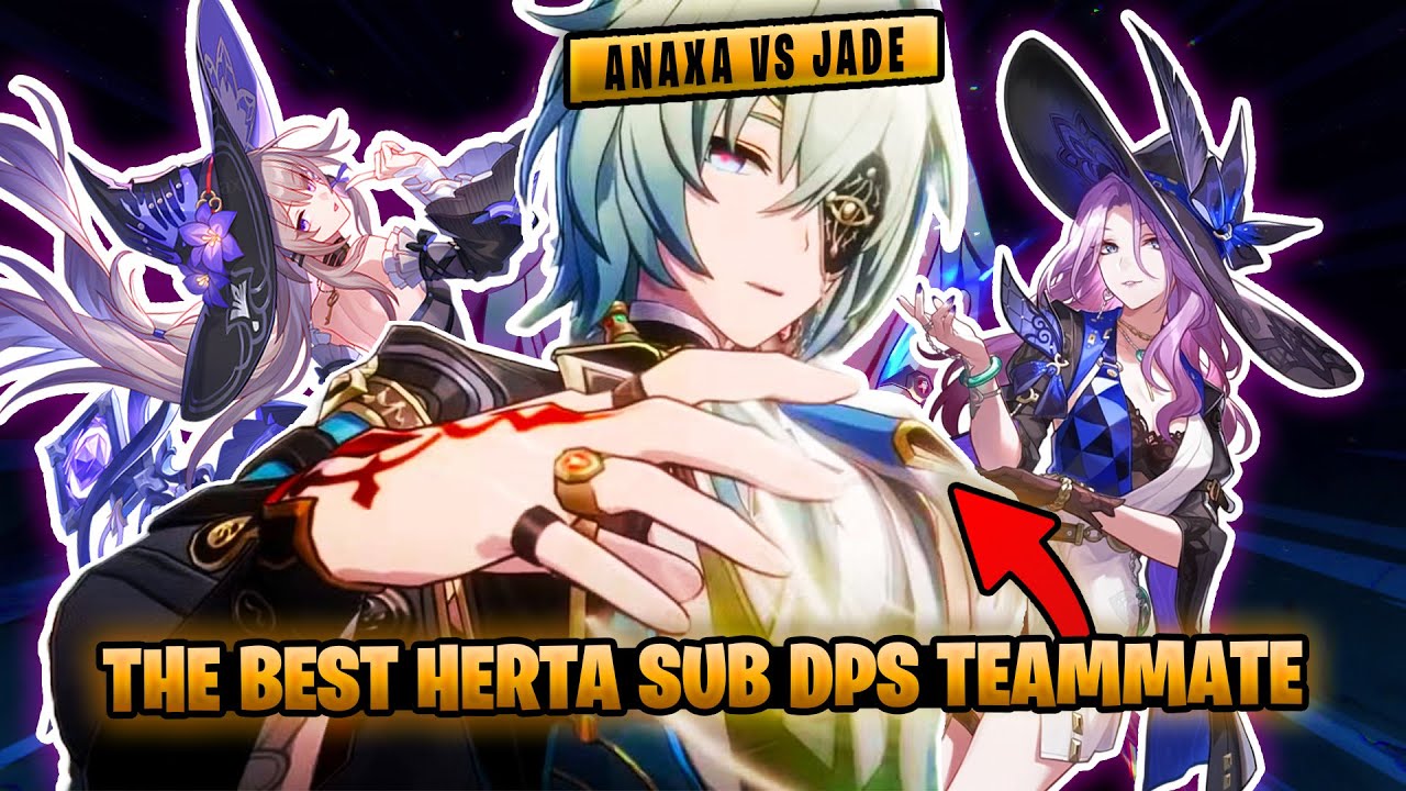 Anaxa vs Jade: Who DOMINATES the Herta Team?  Honkai Star Rail Comparison