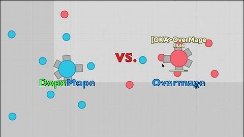 Sandbox 1v1 Vs. Overmage - Diep.io