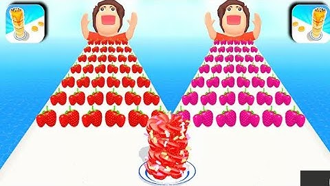 Pancake Run in New Levels iOS,Android Walkthrough Gameplay Update All Trailers Game Mobile