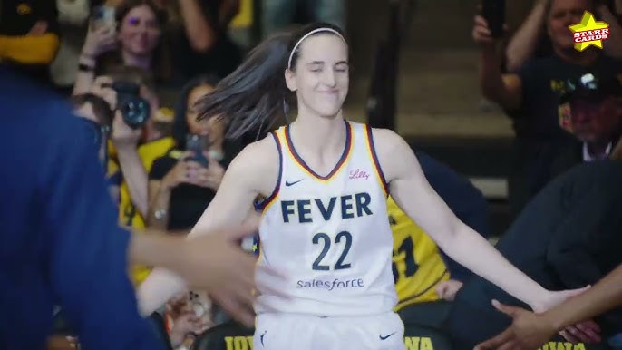 Caitlin Clark hits draw-dropping logo three for Fever vs Brazil in  triumphant return to Iowa City