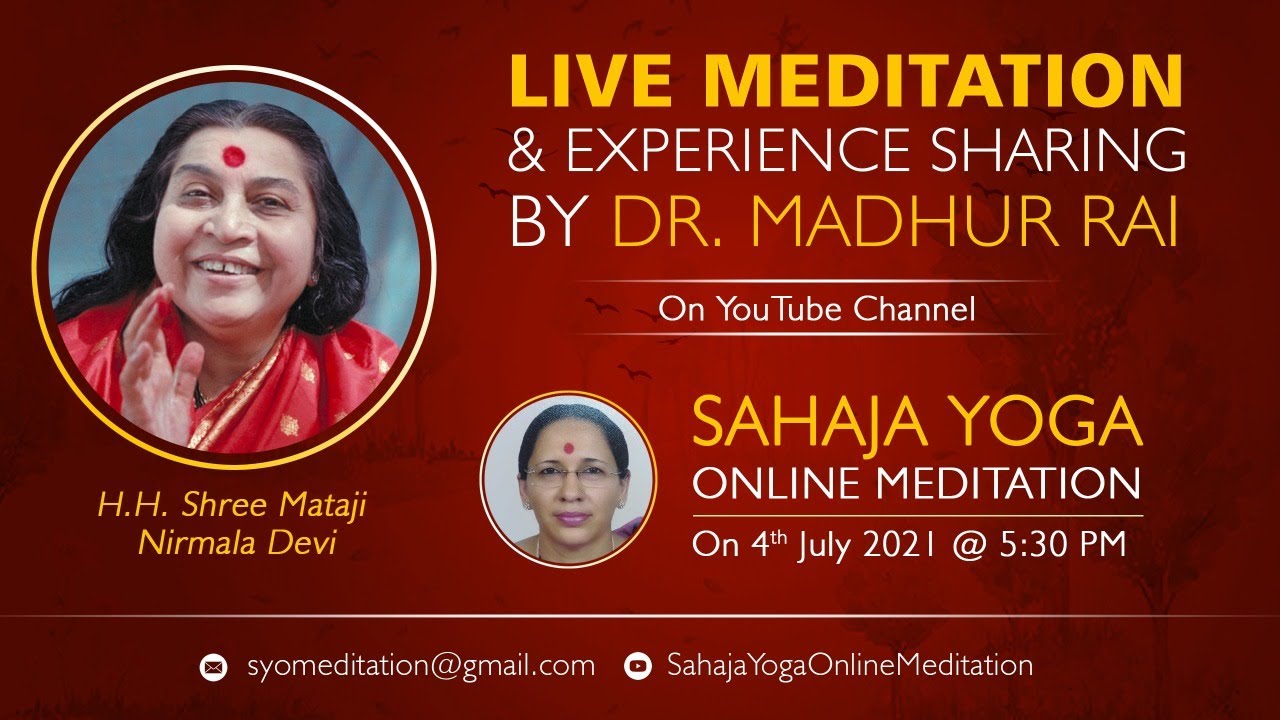 Live Meditation & Experience Sharing By Dr. Madhur Rai | S2E5 - YouTube