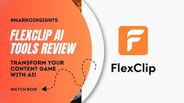 FlexClip New AI Tools Review | Elevate your video editing game #videoediting #markoinsights