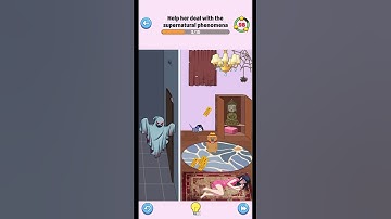 Brain Up: Drama puzzle game - Level 18 - Help her deal with the supernatural phenomena.