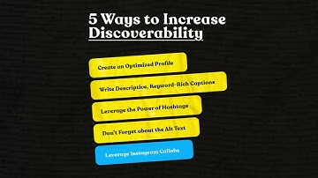 Five ways to boost discoverability