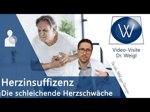 Video: Akute Herzinsuffizienz - Symptome, Behandlung, Ursachen Und Anzeichen