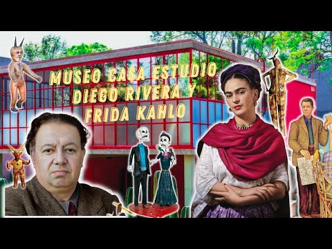 Video: Diego Rivera dan Frida Kahlo Museum di Mexico City