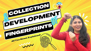 Fingerprint Collection & Development Explained | AFIS, AI & Future of Forensics 🔍