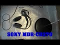 Замена амбушюр на наушниках SONY MDR- CD370